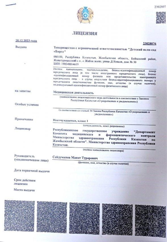 ЛИЦЕНЗИЯ